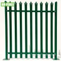 W Palisade Fence a caldo Galvanized Palisade Fencing